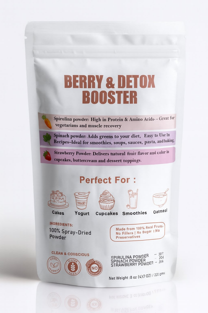 Confect Berry Detox Booster | Fruit Powder Combo