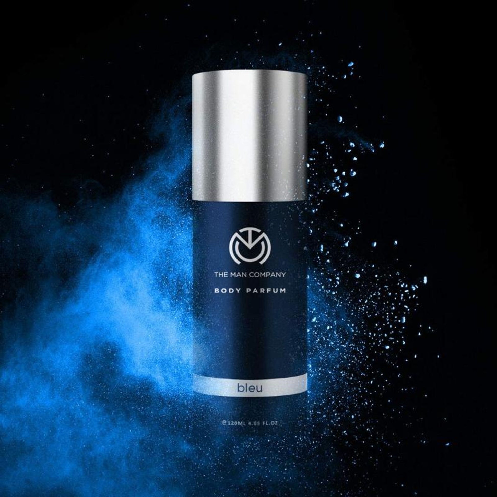 The Man Company Bleu, Long-Lasting Body Perfume for Men