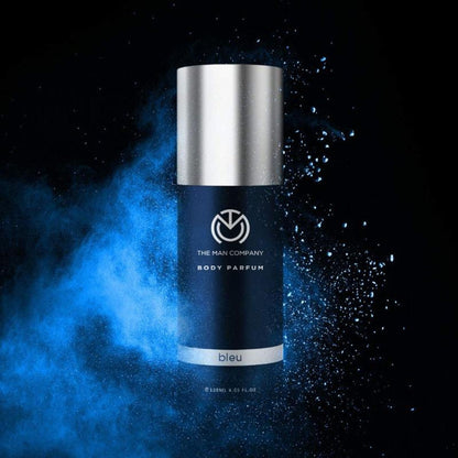 The Man Company Bleu, Long-Lasting Body Perfume for Men