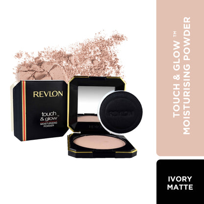 Revlon Touch & Glow Moisturising Powder - 04 Ivory Matte