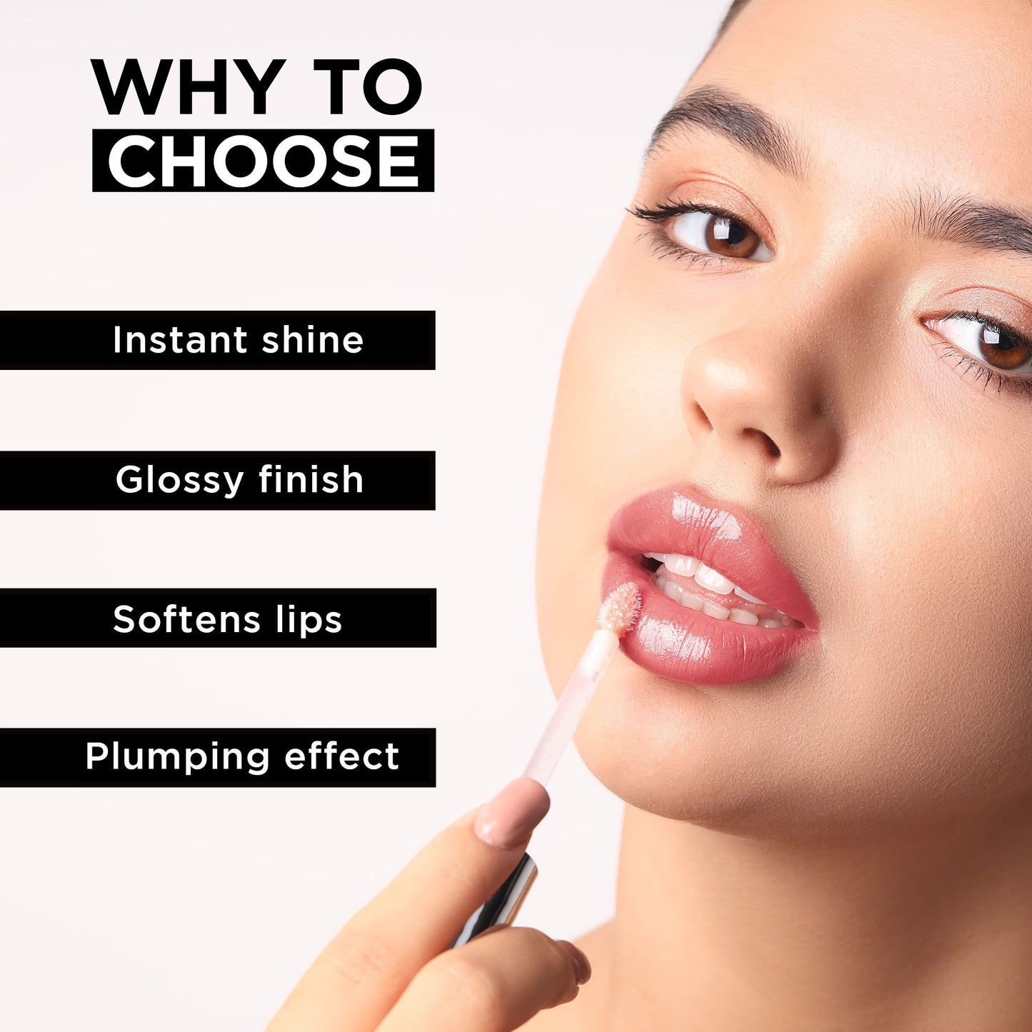 Orgatre Lip Gloss Fuller Plumped Lips With Instant Shine & Glossy Finish - Warm Shores