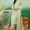 Dhiyona SN Women's Pure Cotton Band Collar Kurta With Trousers & Dupatta