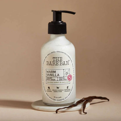 THE BARE BAR Warm Vanilla Creamy Body Wash
