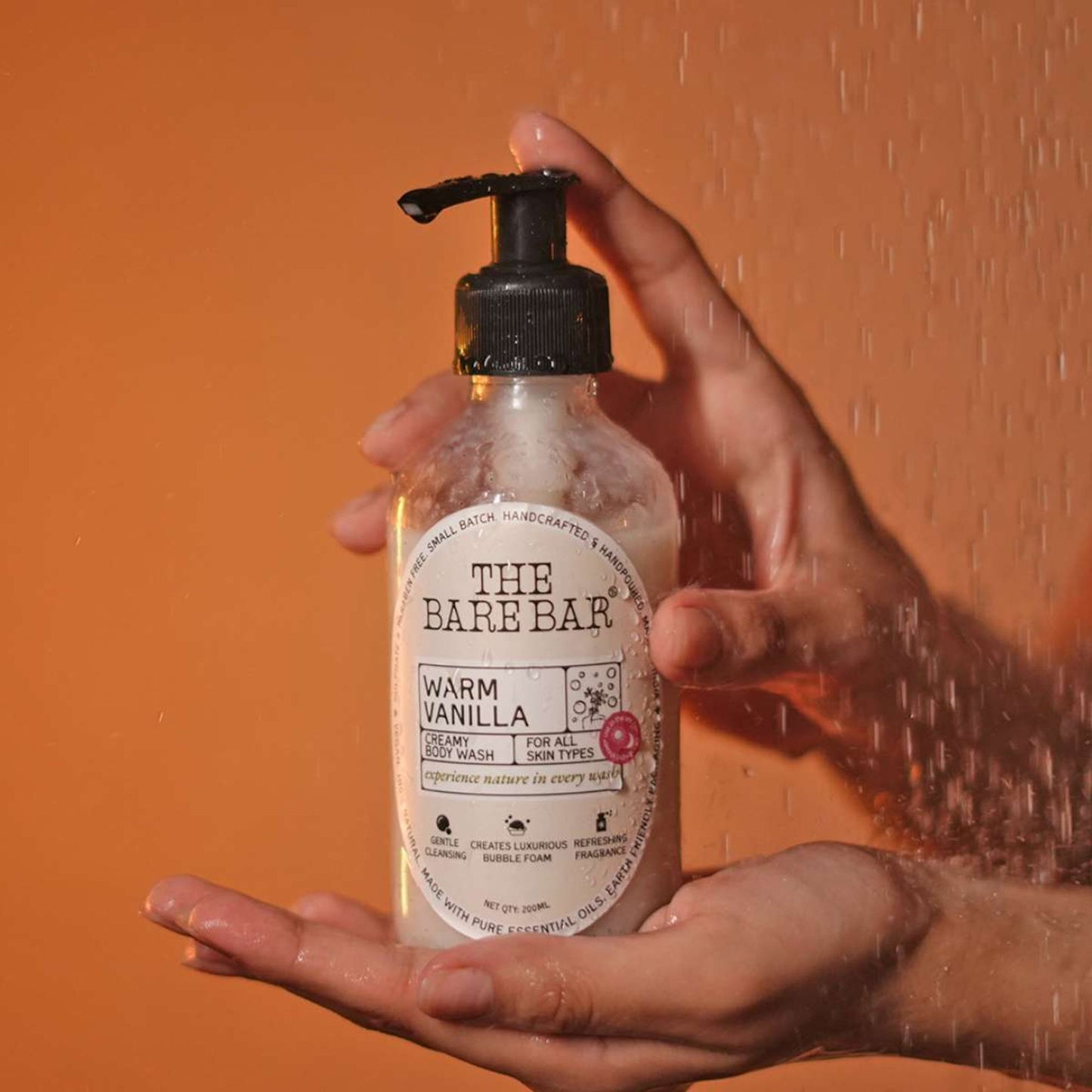 THE BARE BAR Warm Vanilla Creamy Body Wash
