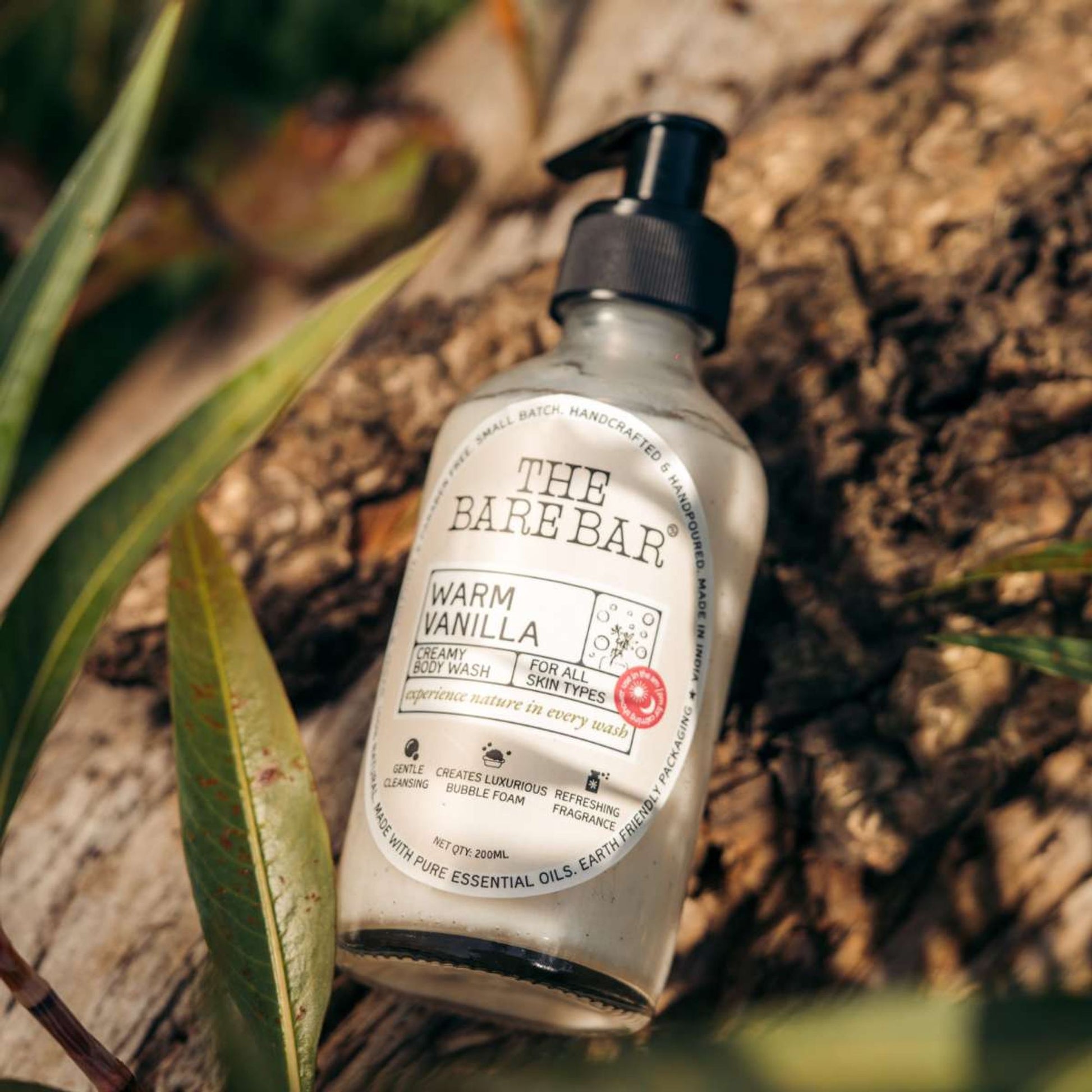 THE BARE BAR Warm Vanilla Creamy Body Wash