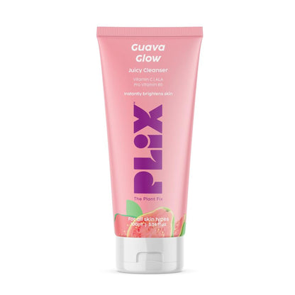 Plix Vitamin C Face Wash Cleanser For Skin Brightening, Pro Vit B5 & Alpha Lipoic Acid For Skin Glow