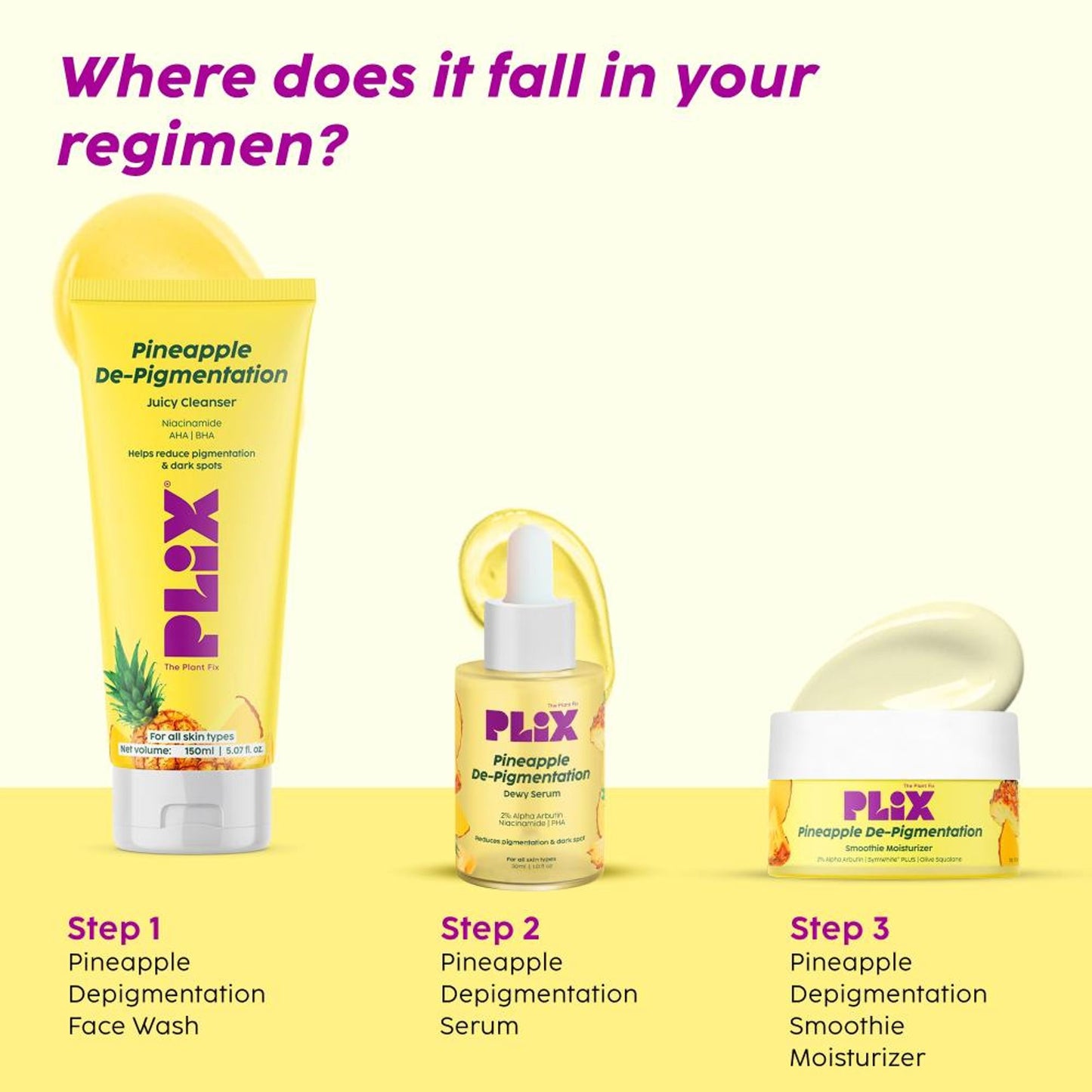 Plix Pineapple Facewash