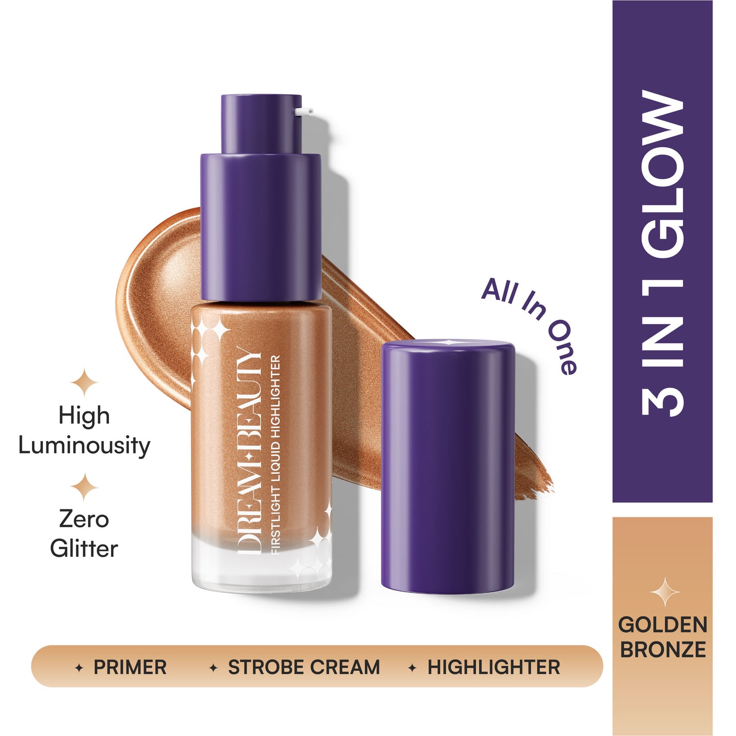 Dream Beauty Firstlight Liquid Highlighter - Golden Dawn