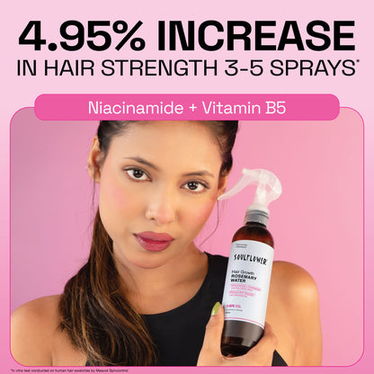 Soulflower Rosemary Water Hair Serum Spray