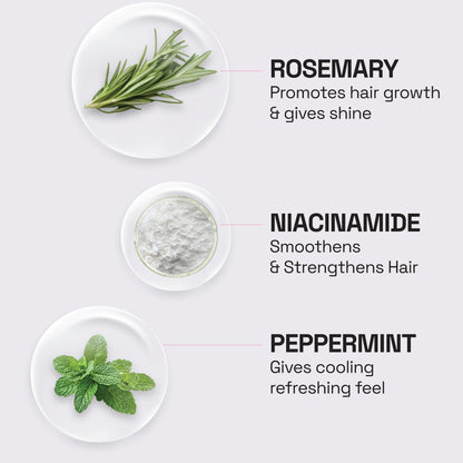 Soulflower Rosemary Water Hair Serum Spray