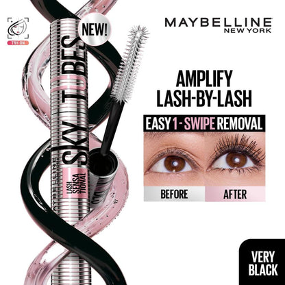 Maybelline New York Lash Sensational Sky Tubes Tubing Mascara - Very Black