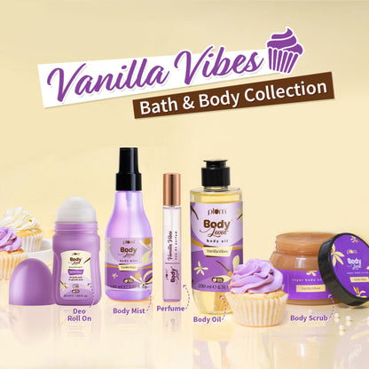 Plum BodyLovin Vanilla Vibes Body Mist For A Long Lasting Vanilla Fragrance