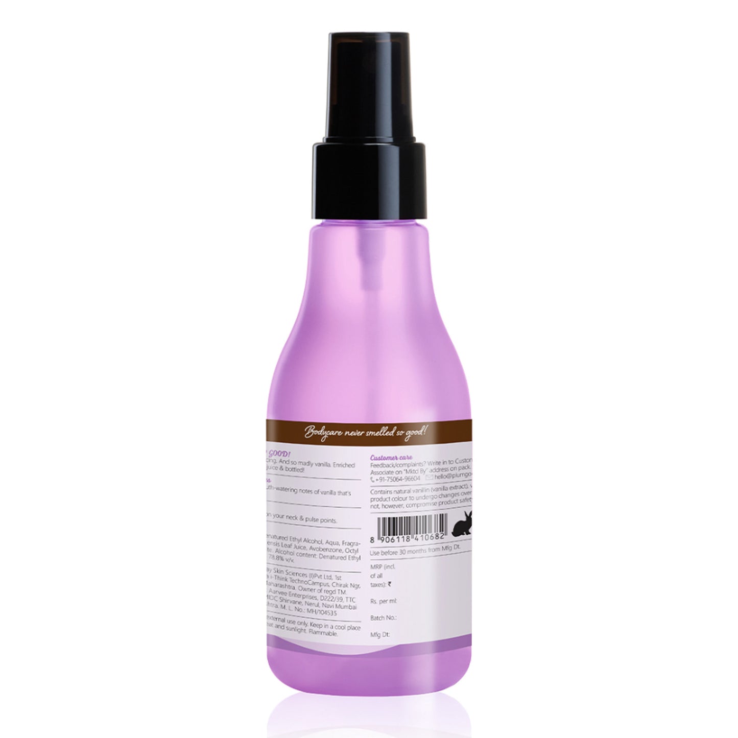 Plum BodyLovin Vanilla Vibes Body Mist For A Long Lasting Vanilla Fragrance