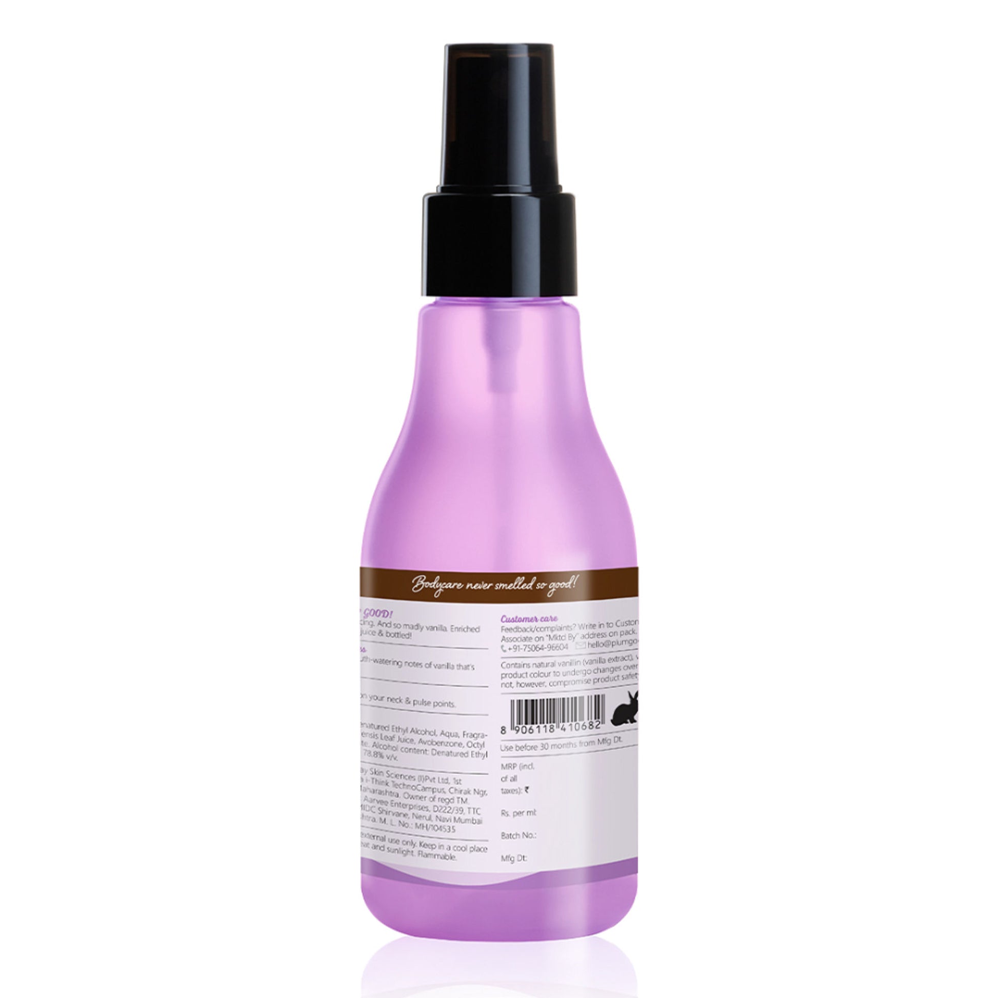 Plum BodyLovin Vanilla Vibes Body Mist For A Long Lasting Vanilla Fragrance