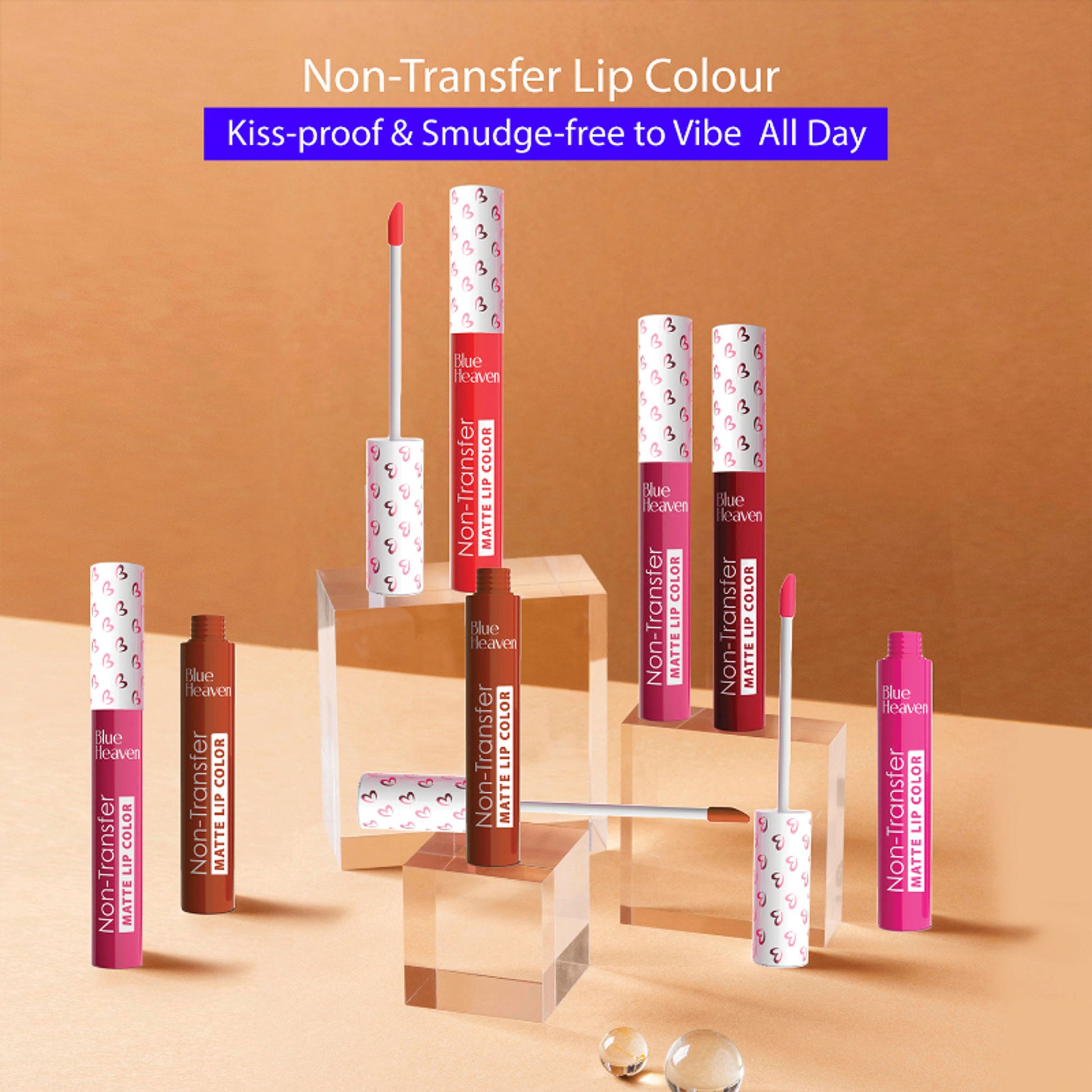 Blue Heaven Non Transfer Matte Lip Color - 102