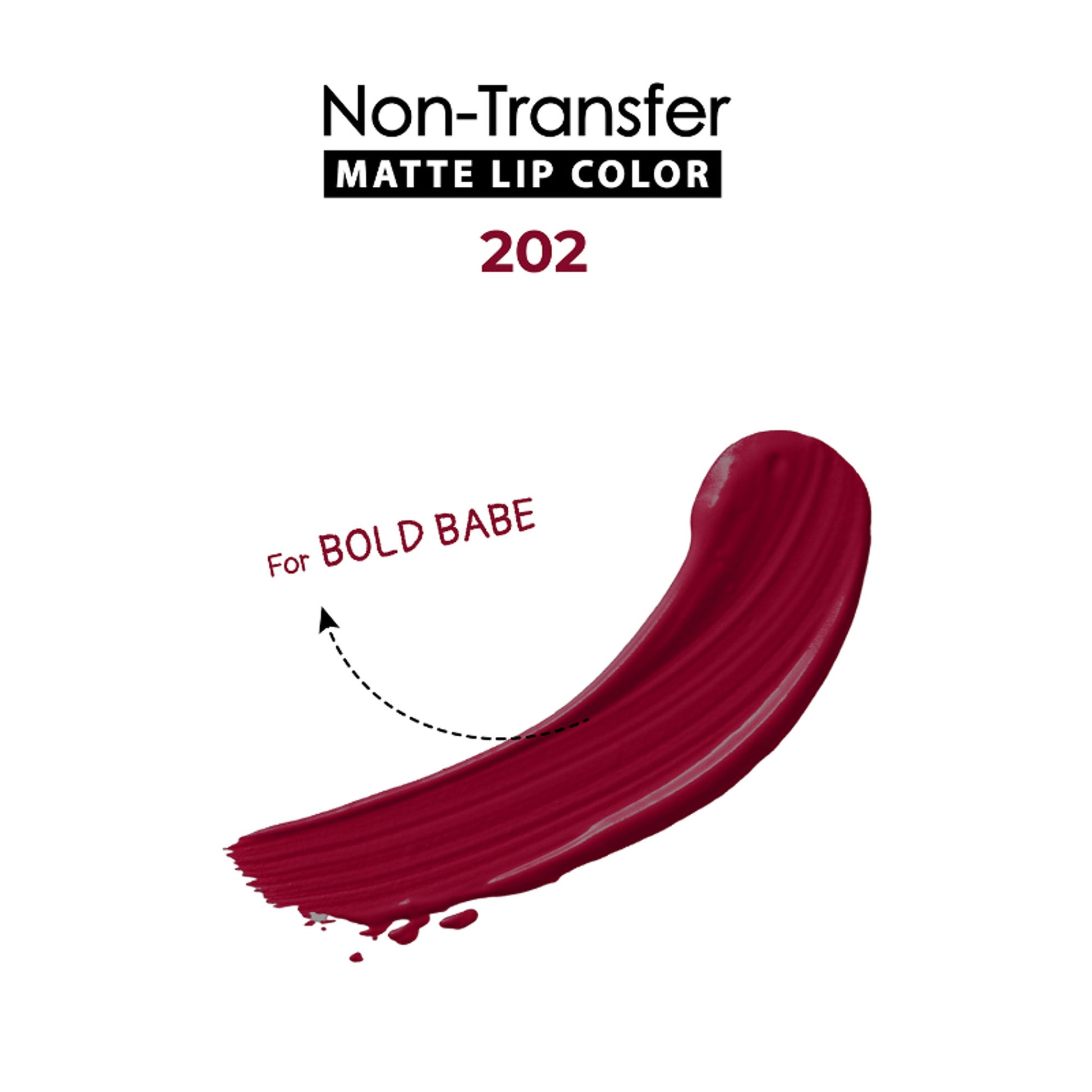 Blue Heaven Non Transfer Matte Lip Color - 202