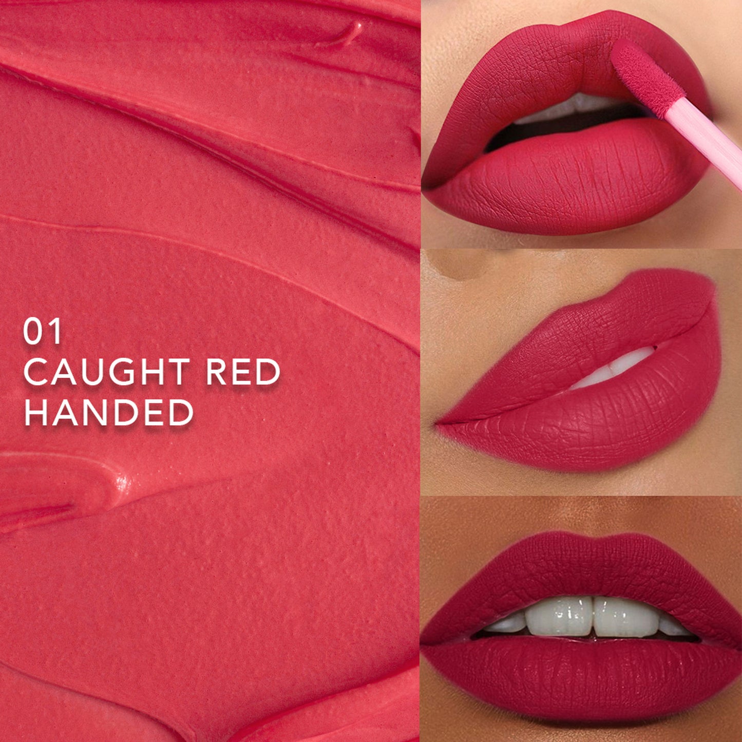 GLAM21 Mattitude Liquid Matte Lipstick - Caught Red Handed