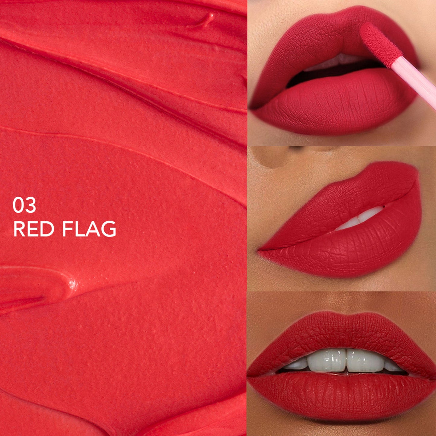 GLAM21 Mattitude Liquid Matte Lipstick - Red Flag