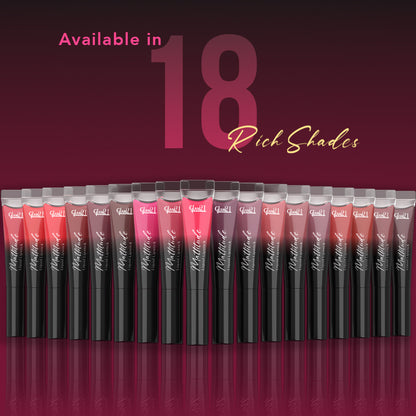 GLAM21 Mattitude Liquid Matte Lipstick - Velvet Maroon