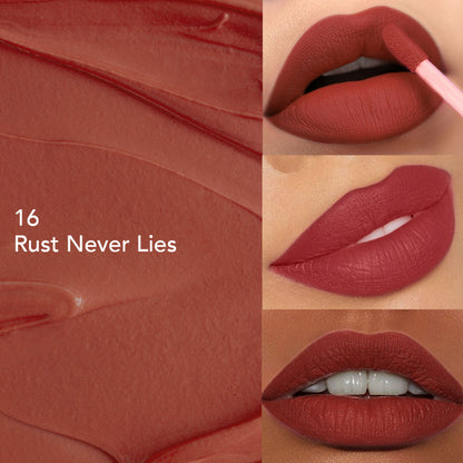 GLAM21 Mattitude Liquid Matte Lipstick - Rust Never Lies