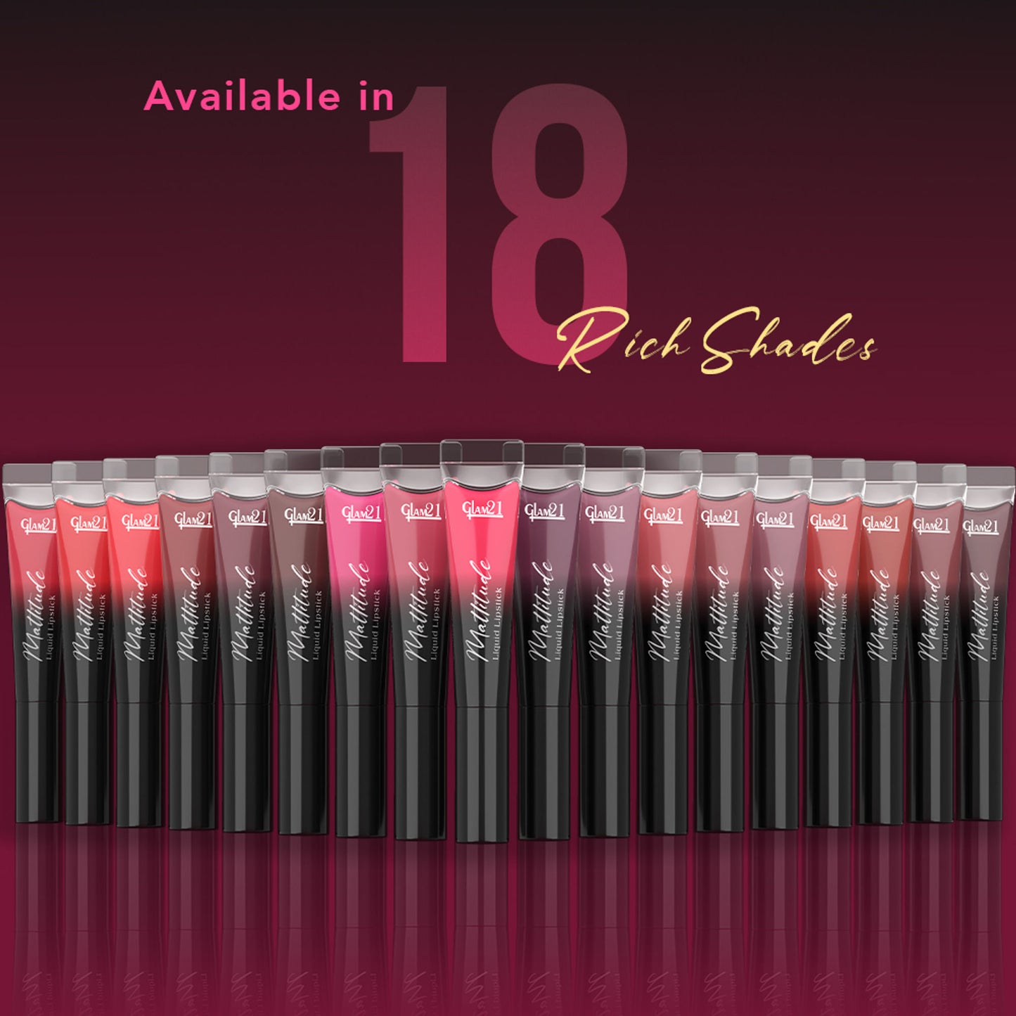 GLAM21 Mattitude Liquid Matte Lipstick - Brown Boundary