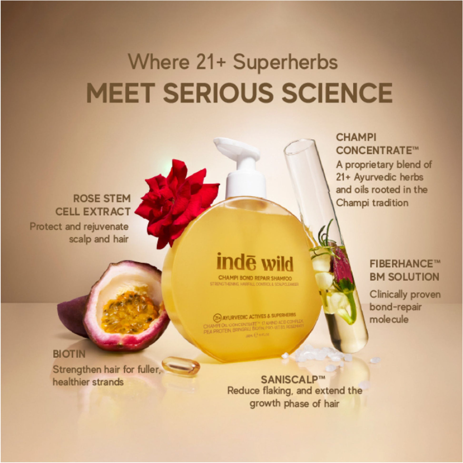 inde wild Champi Bond Repair Shampoo