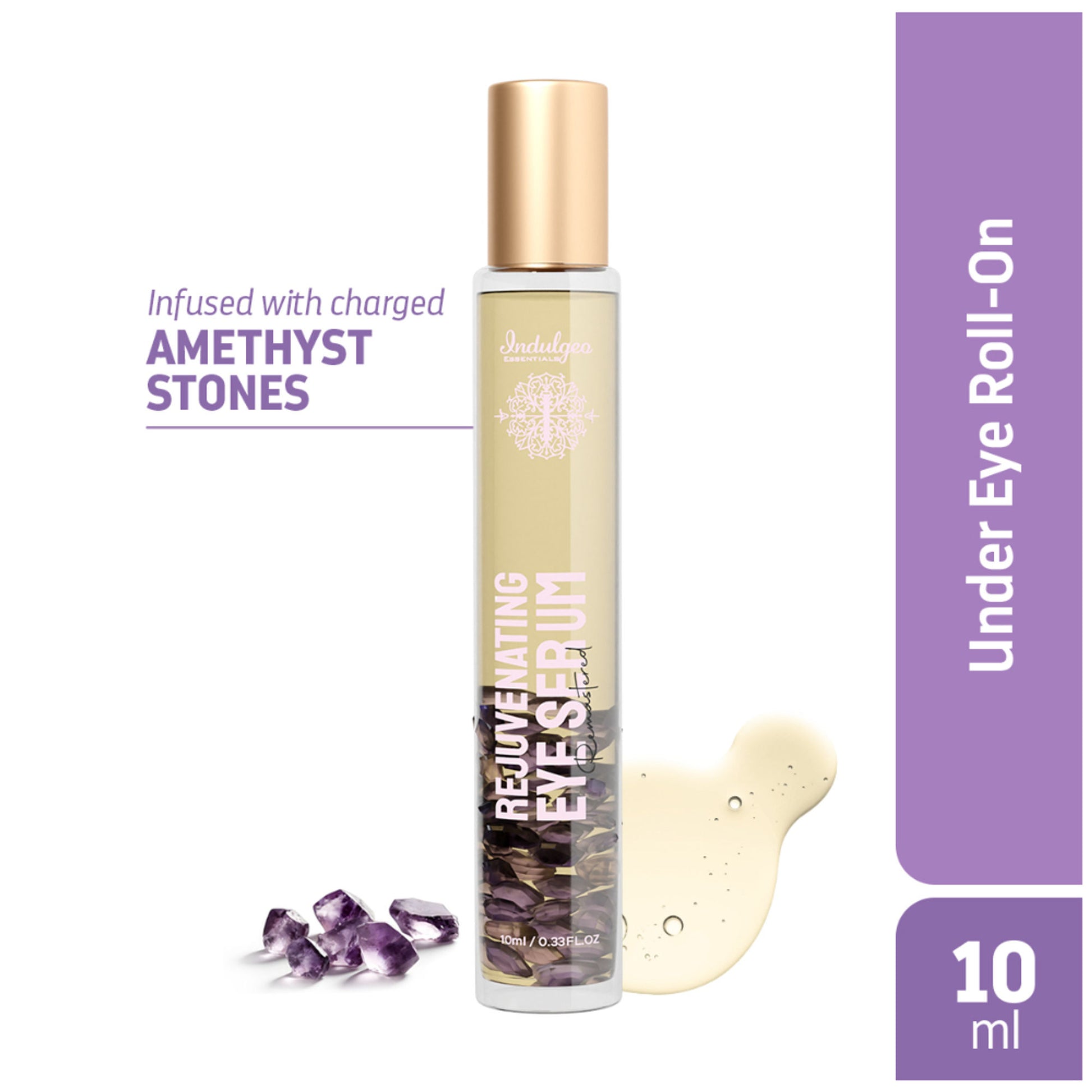 Indulgeo Essentials Remastered Rejuvenating Under Eye Roll On Serum For Dark Circles & Fine Lines