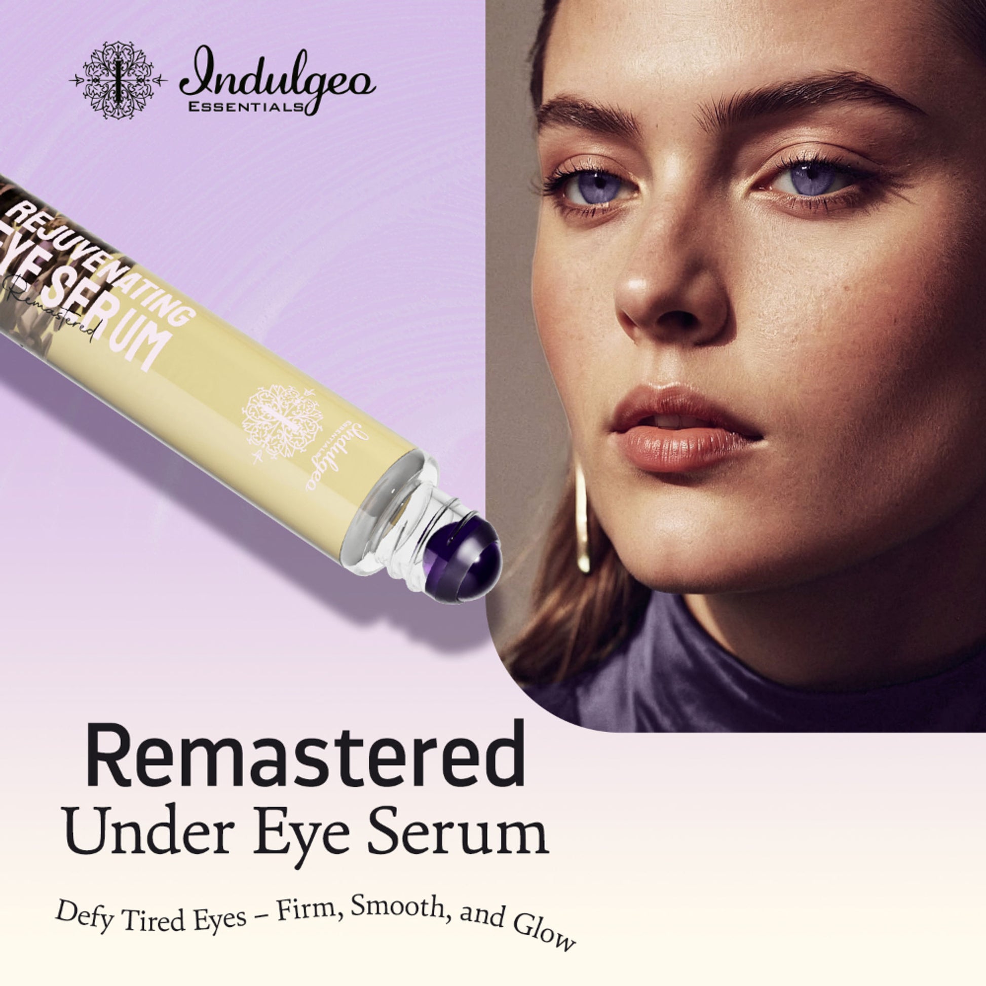 Indulgeo Essentials Remastered Rejuvenating Under Eye Roll On Serum For Dark Circles & Fine Lines