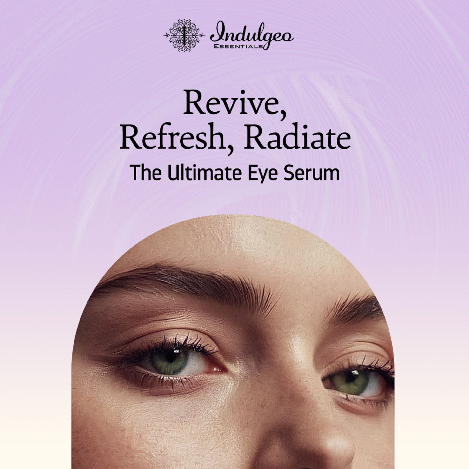 Indulgeo Essentials Remastered Rejuvenating Under Eye Roll On Serum For Dark Circles & Fine Lines