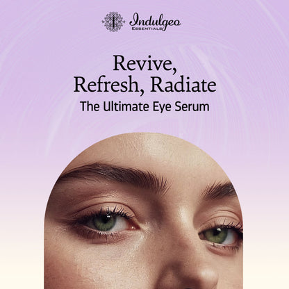 Indulgeo Essentials Remastered Rejuvenating Under Eye Roll On Serum For Dark Circles & Fine Lines