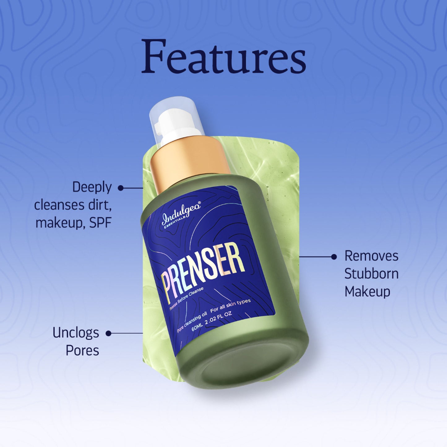 Indulgeo Essentials Prenser - Pre Cleansing Oil