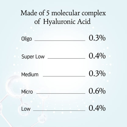 Indulgeo Essentials 5 Molecular Complex Hyaluronic Acid Lightweight Face Serum