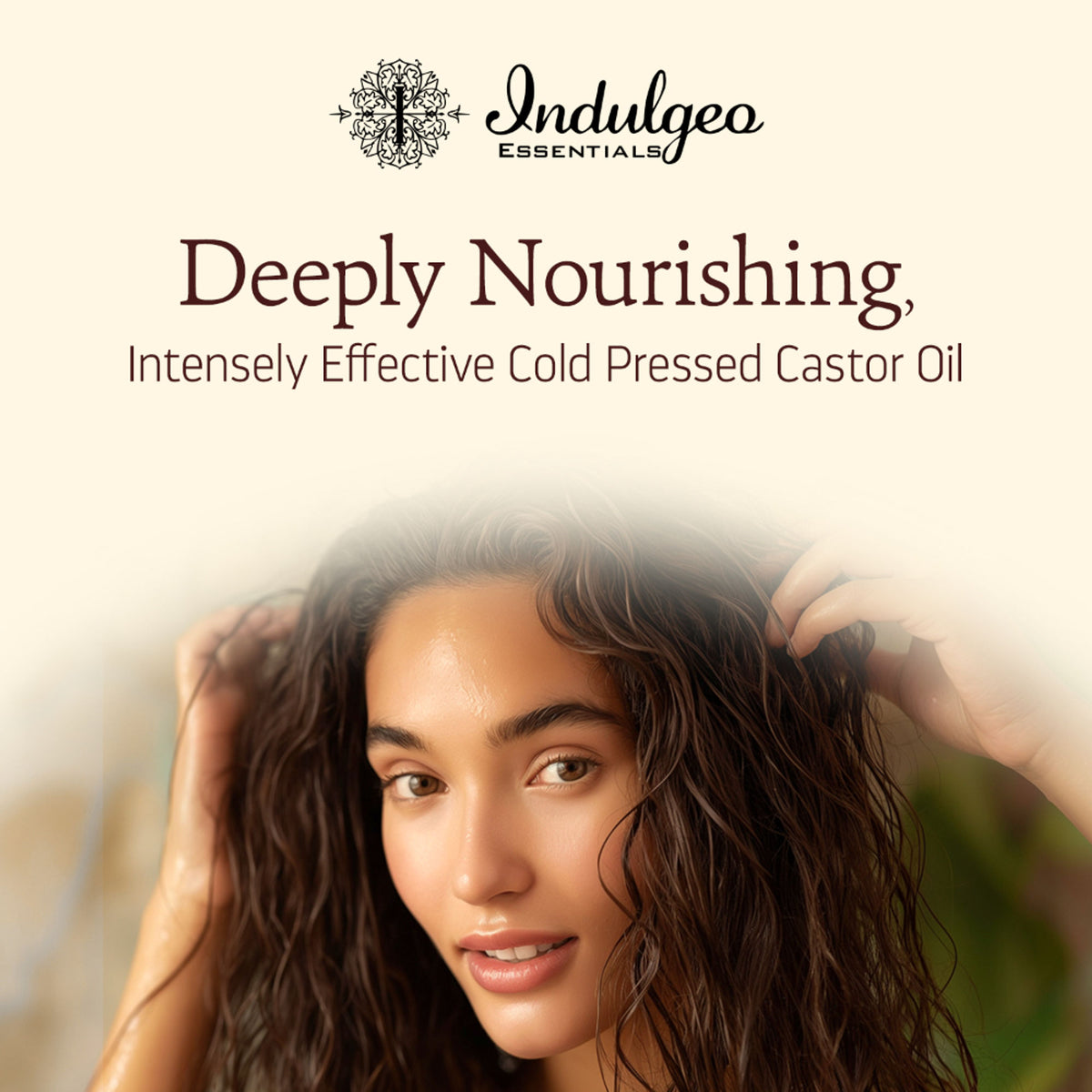 Indulgeo Essentials Cold Pressed Castor Oil For Hair Growth