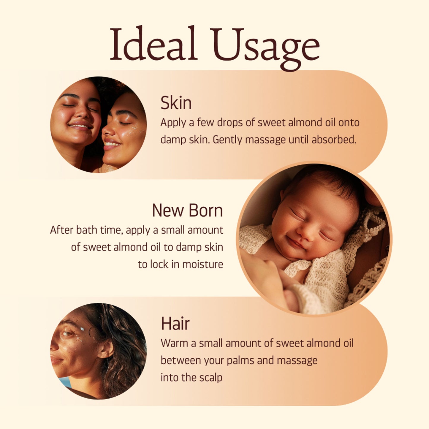 Indulgeo Essentials Cold Pressed Sweet Almond Oil