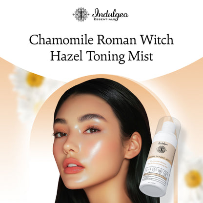 Indulgeo Essentials Chamomile Roman Witch Hazel Toning Mist/Toner For Sensitive Skin