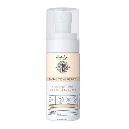 Indulgeo Essentials Chamomile Roman Witch Hazel Toning Mist/Toner For Sensitive Skin