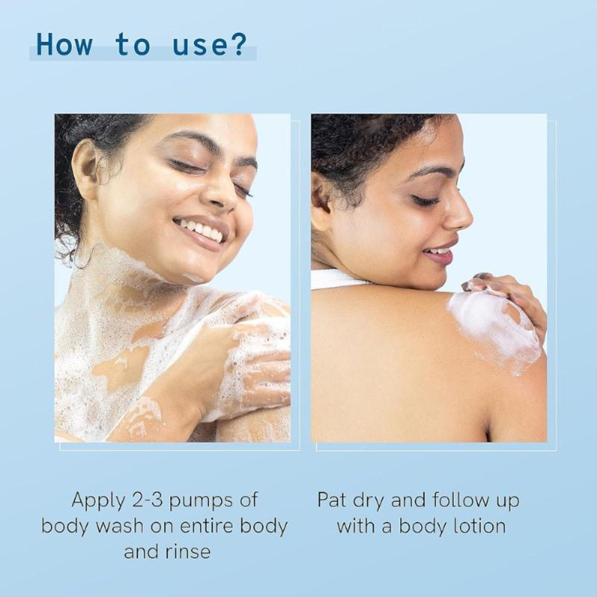 Be Bodywise 1% Salicylic Acid Body Wash + 10% Niacinamide Body Lotion - Helps Improve Skin Texture