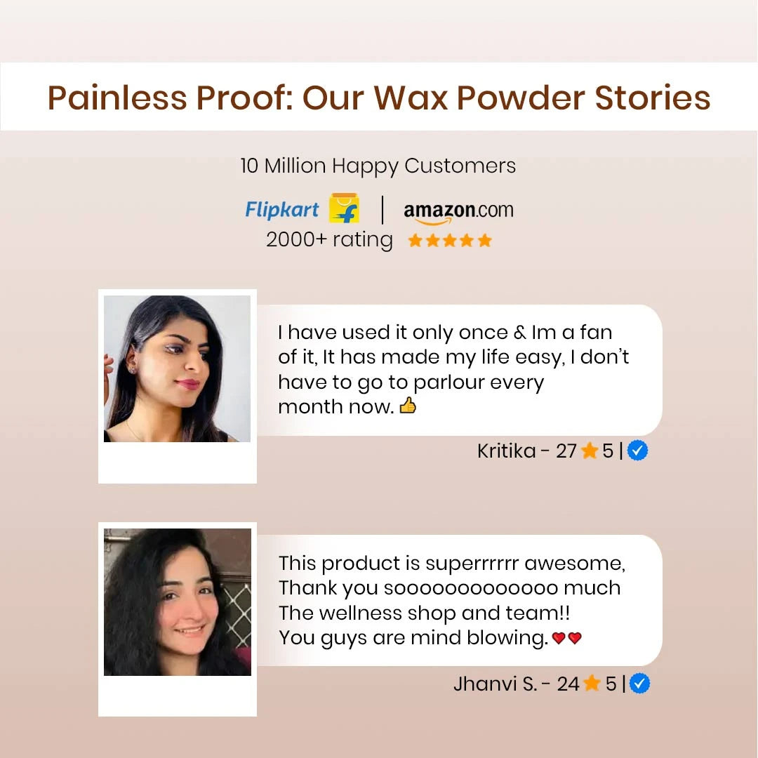 The Wellness Shop Chocolate Hair Removal Powder - Indyancart