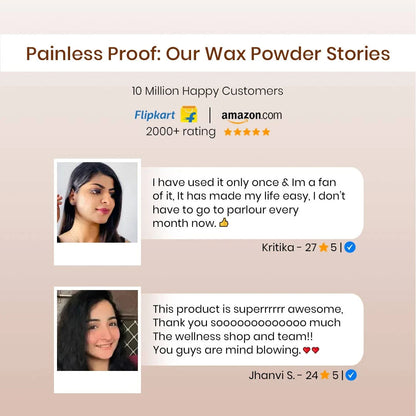 The Wellness Shop Chocolate Hair Removal Powder - Indyancart