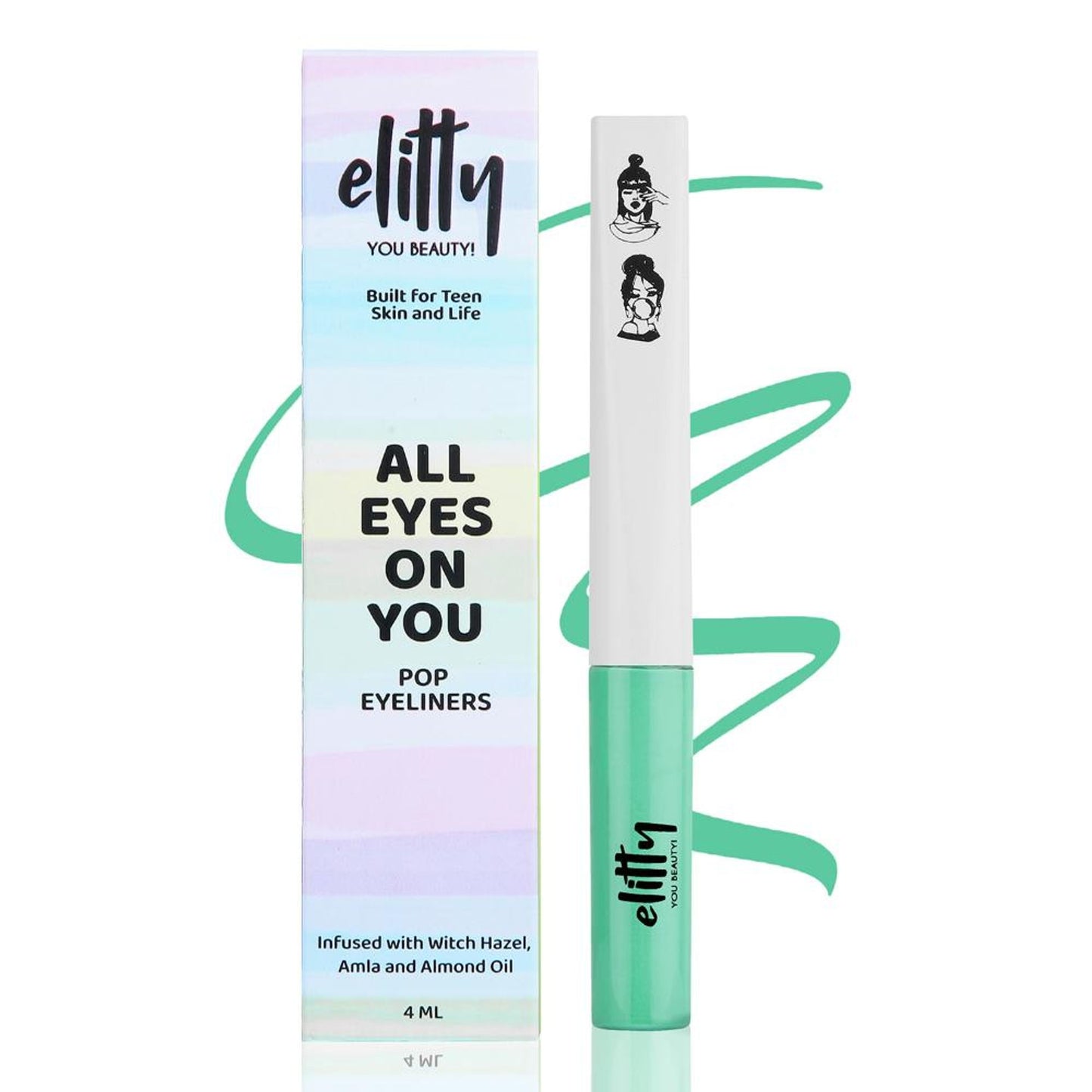 Elitty Matte Pop Coloured Eyeliner - High Maintenance Matte