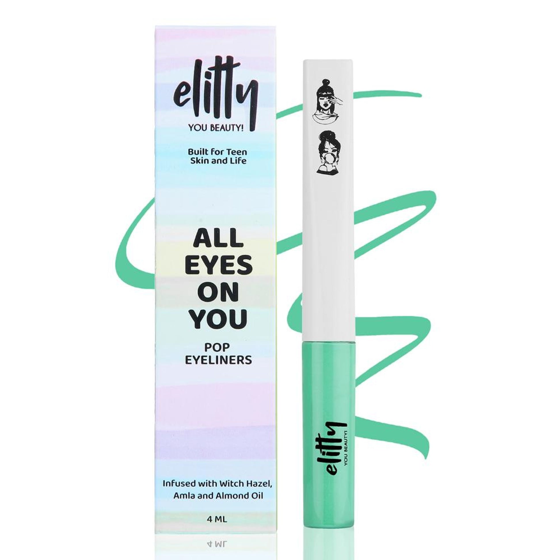 Elitty Matte Pop Coloured Eyeliner - High Maintenance Matte
