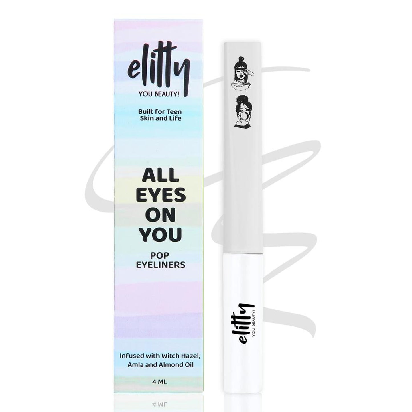 Elitty Matte Pop Coloured Eyeliner - Moon Child