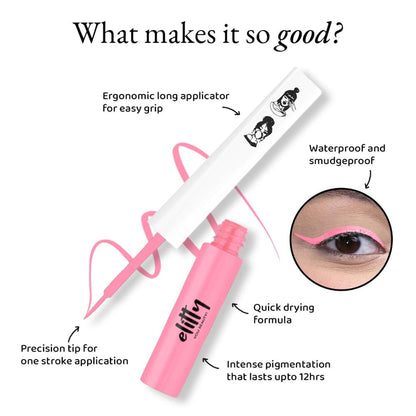 Elitty Matte Pop Coloured Eyeliner - Crossbow