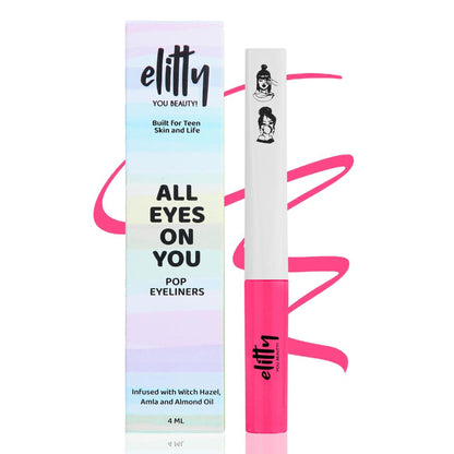 Elitty Matte Pop Coloured Eyeliner - Forgotten Kiss Matte