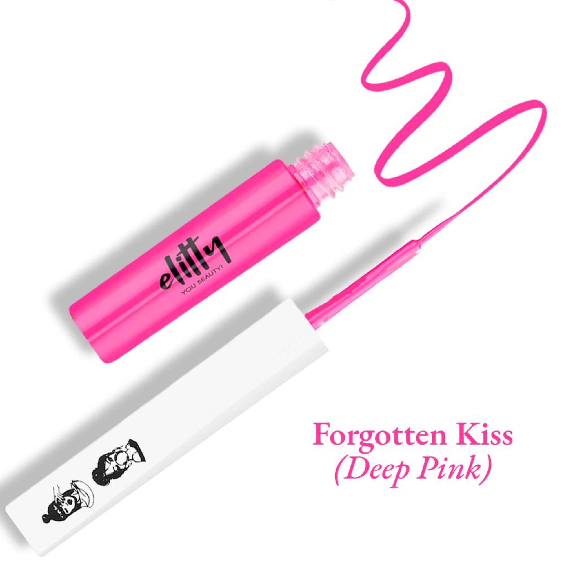 Elitty Matte Pop Coloured Eyeliner - Forgotten Kiss Matte