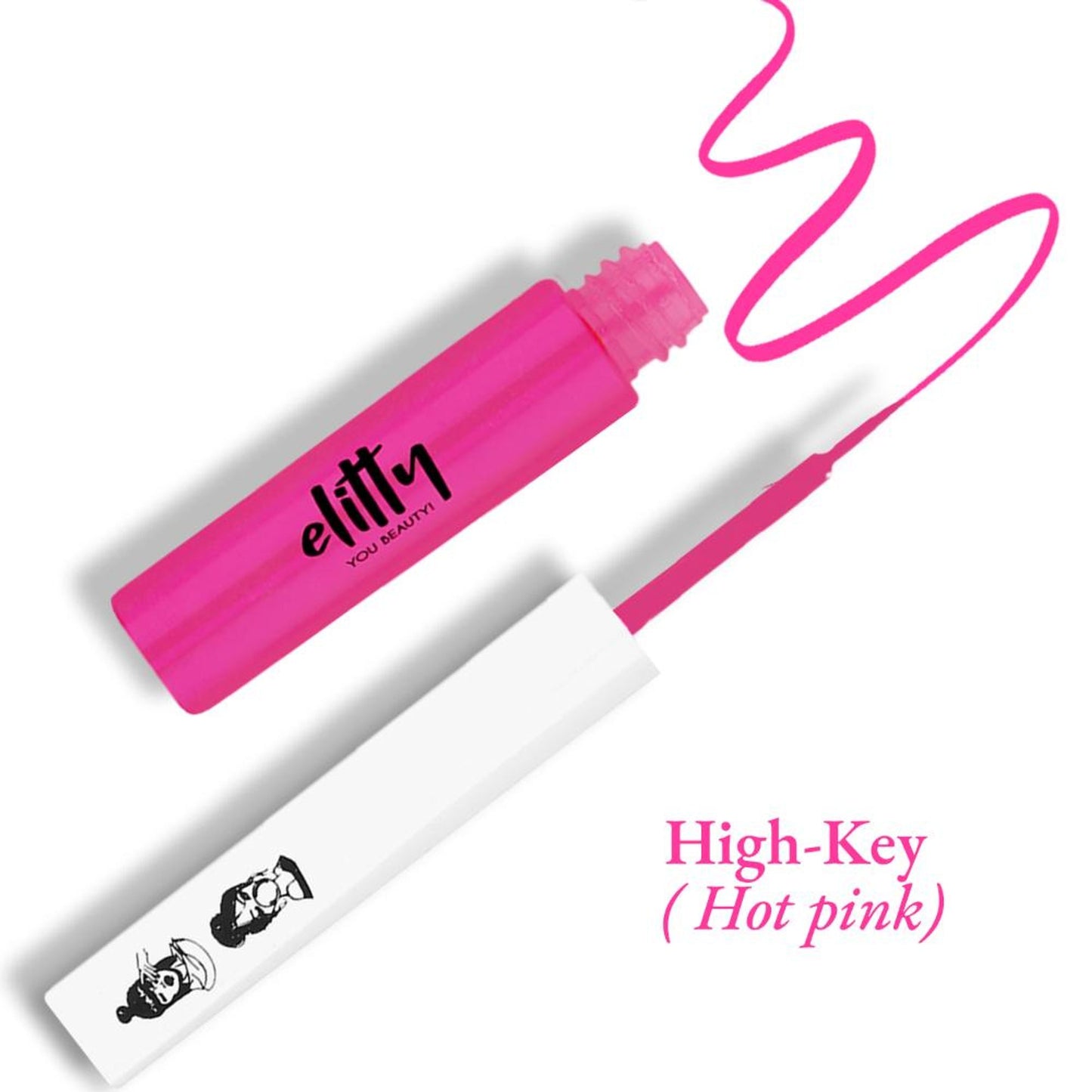 Elitty Matte Pop Coloured Eyeliner - High Key