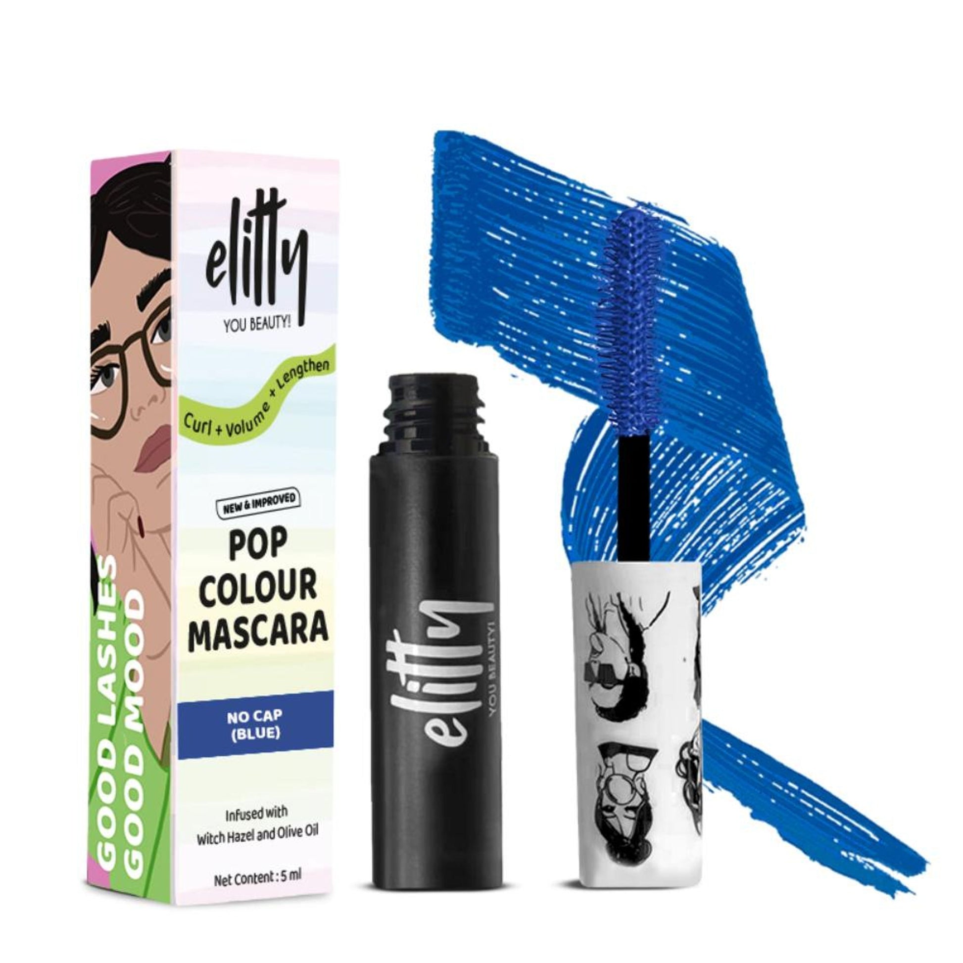 Elitty Eye Gotta Feeling Pop Lush Lashes Mascara - No Cap