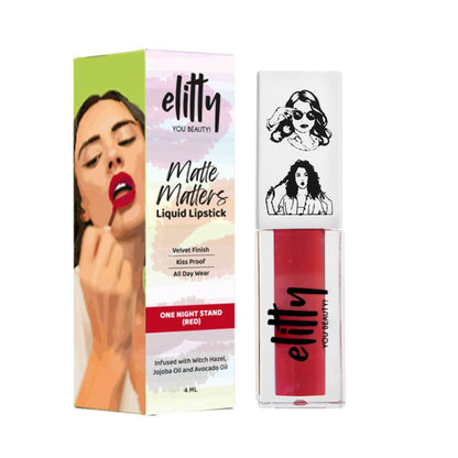 Elitty Matte Liquid Lipstick - One Night Stand