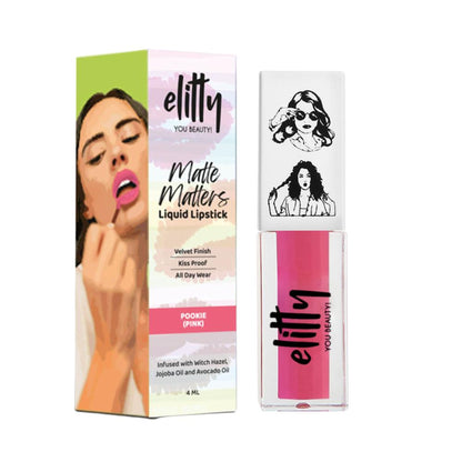 Elitty Matte Liquid Lipstick - Pookie