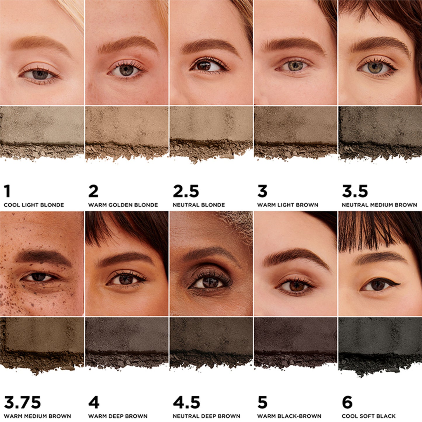Benefit Cosmetics Goof Proof Brow Powder - 6 - Cool Soft Black